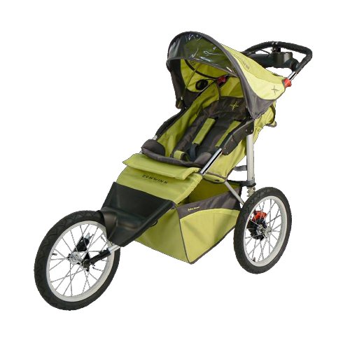 jeep overland limited jogging stroller with front fixed wheel fierce